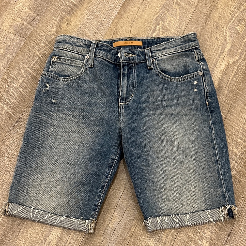 JOES JEAN BERMUDA SHORTS SZ 25